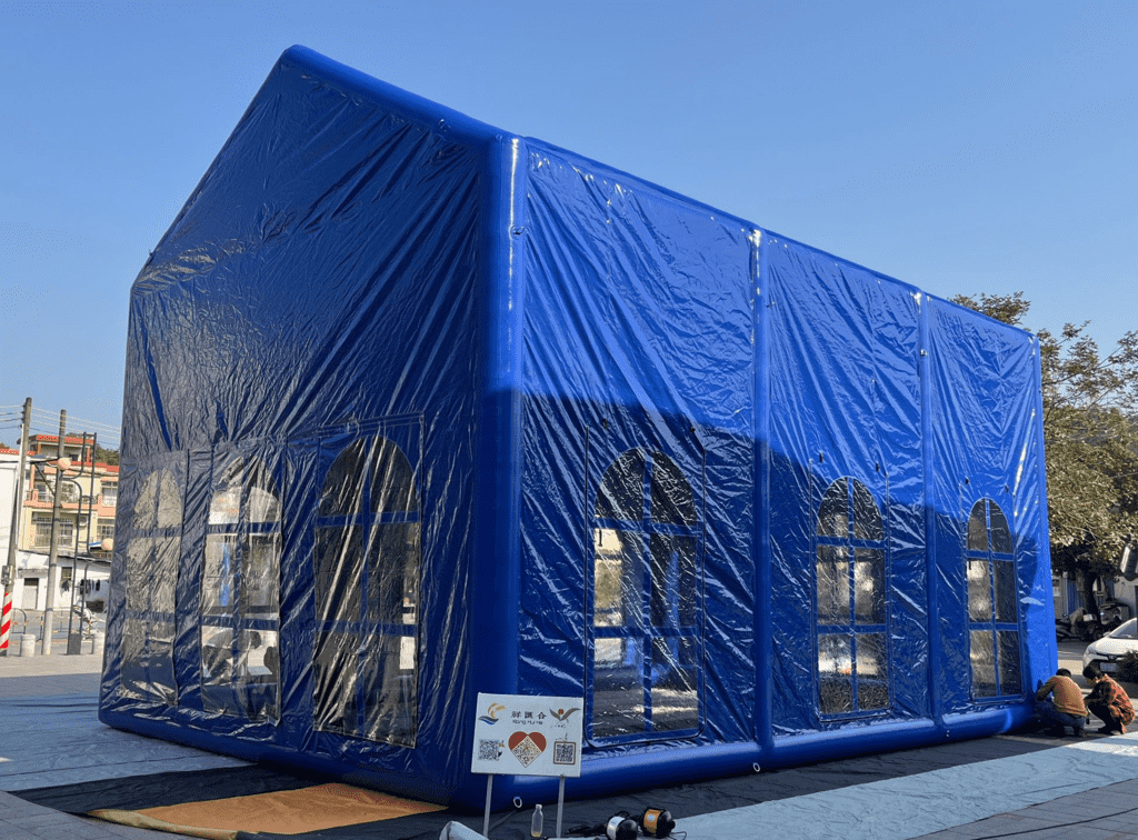 Customizable Inflatable Event Tent Design