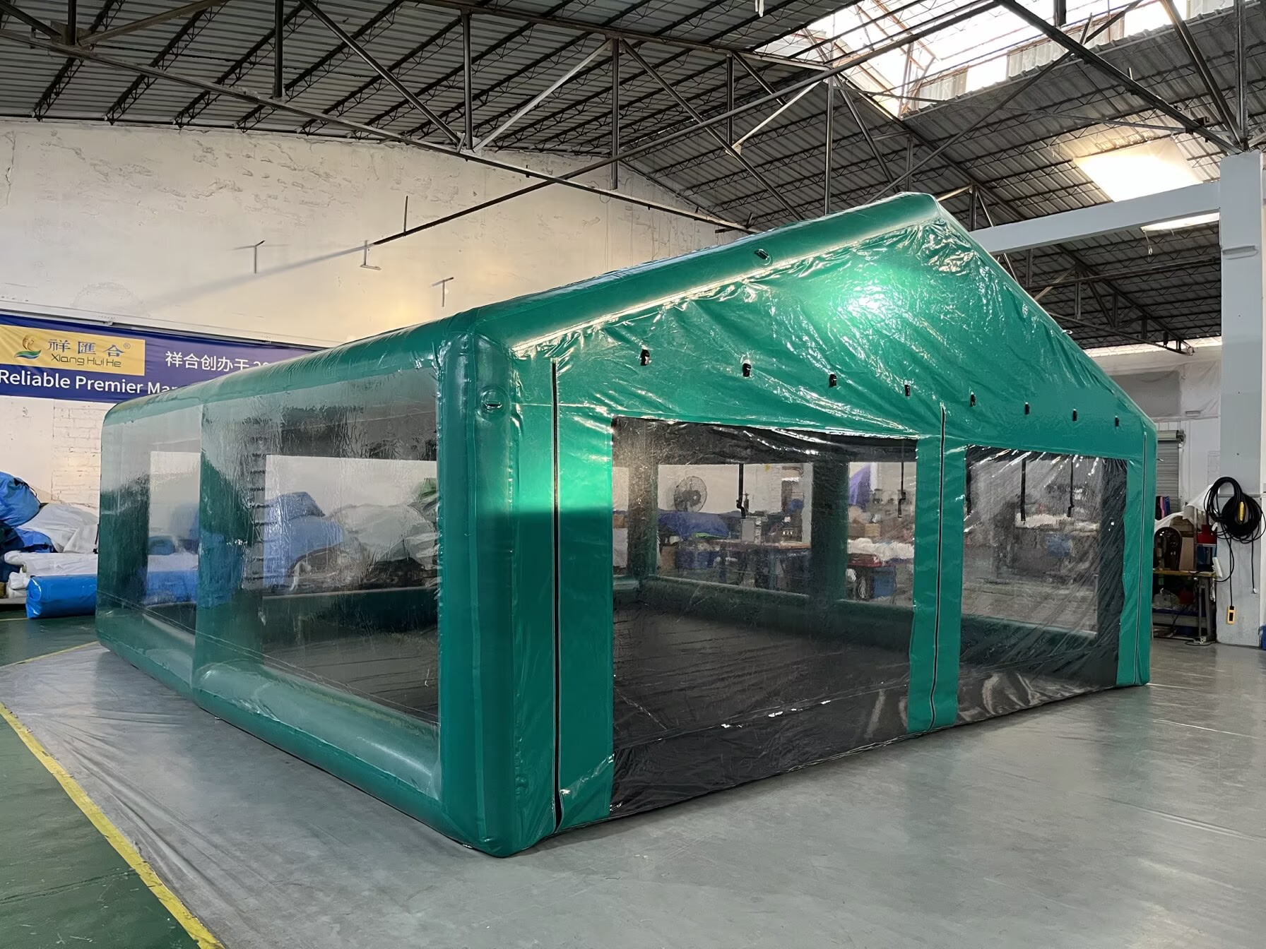 water-fillable base tent