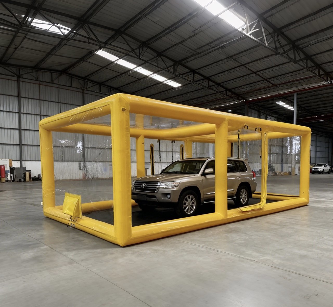rectangular inflatable garage