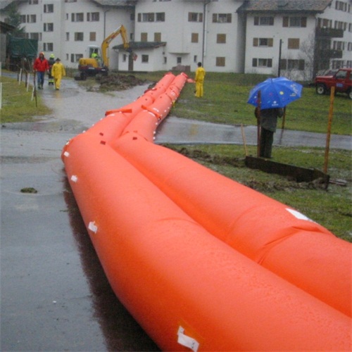 Inflatable Water Filled Flood Barrier