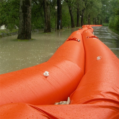 Inflatable Water Filled Flood Barrier